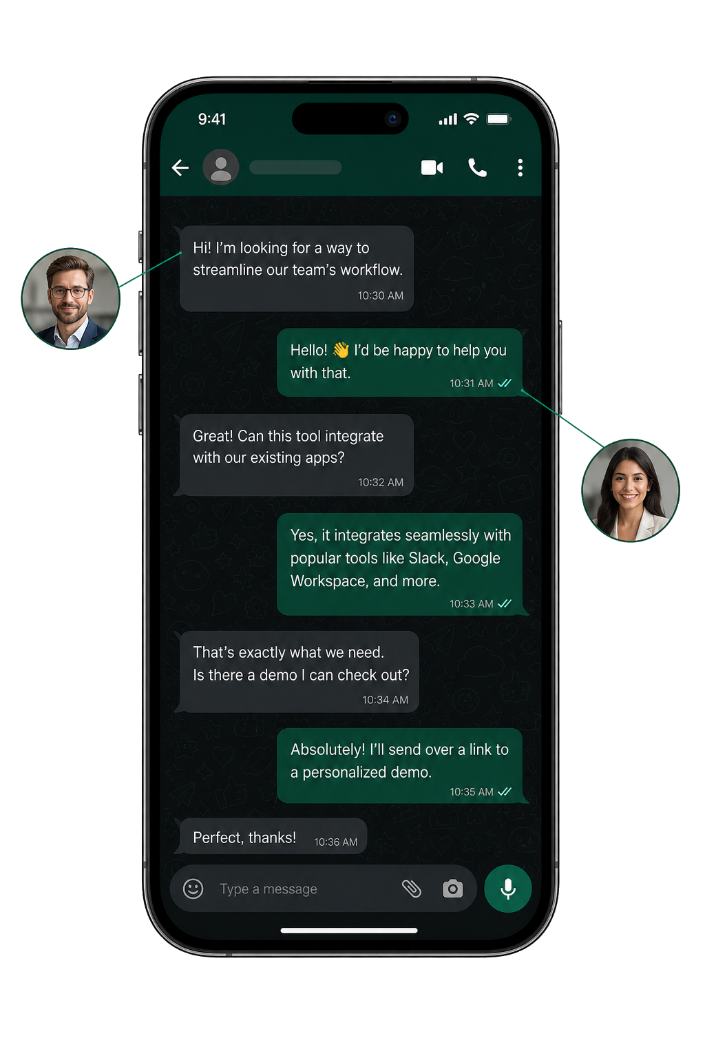 DigiPulse WhatsApp messaging